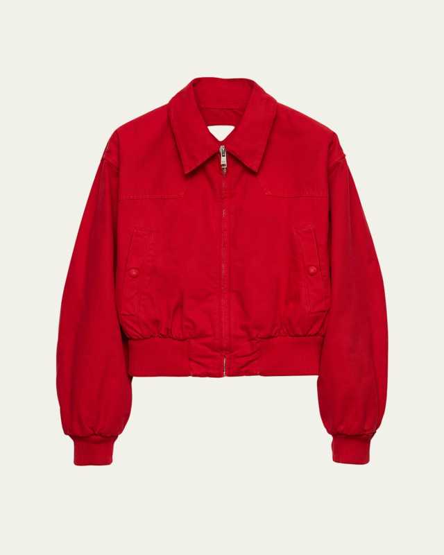 Canvas Old Bomber Jacket